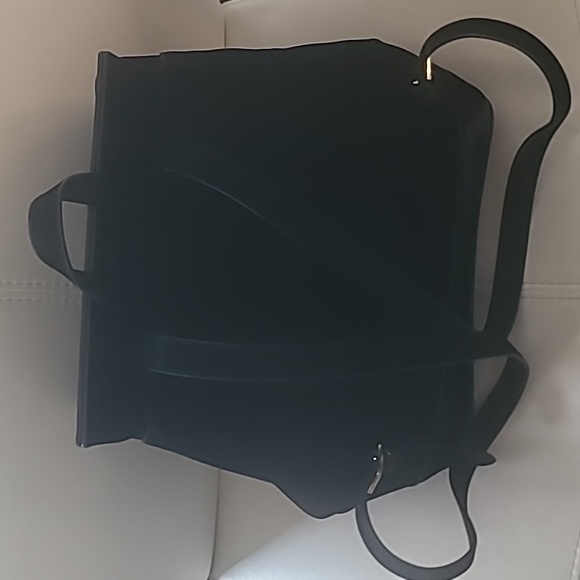 COMMA, - Suede Backpack, Black - Picture 5 of 10